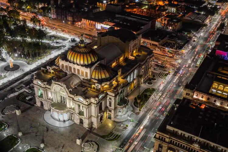 Palace of fine arts, Mexico City