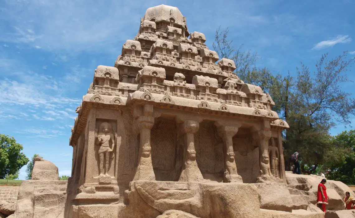 Pancha Rathas, Mahabalipuram, India