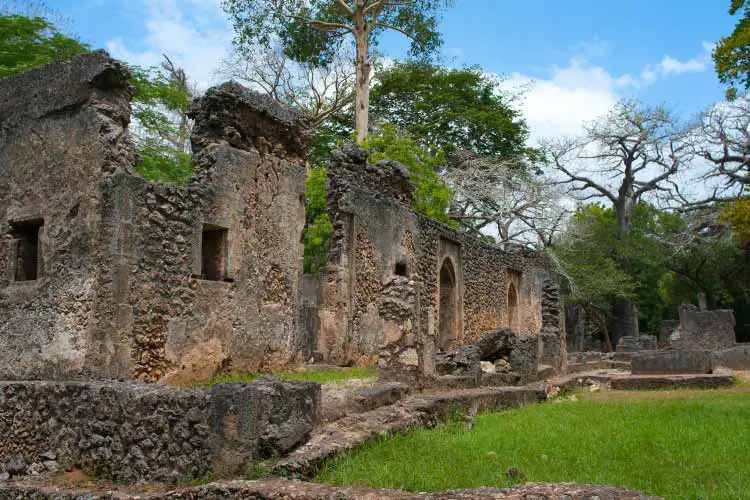 Remains of Gede, near the town Malindi