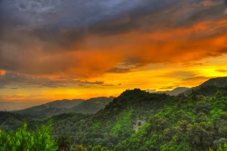 Sunset in Cebu, Philippines