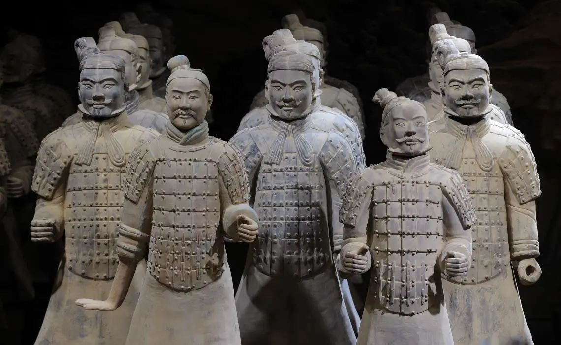 Terracota Warriors, China the end of the Silk Road