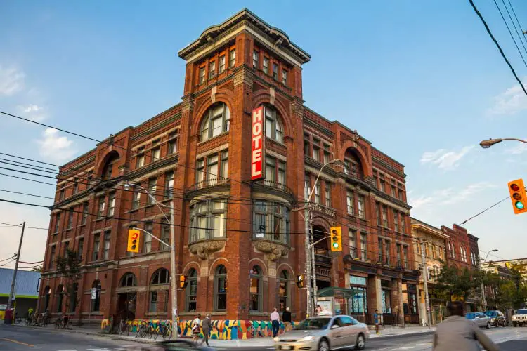 The Gladstone Hotel on Queen Street West