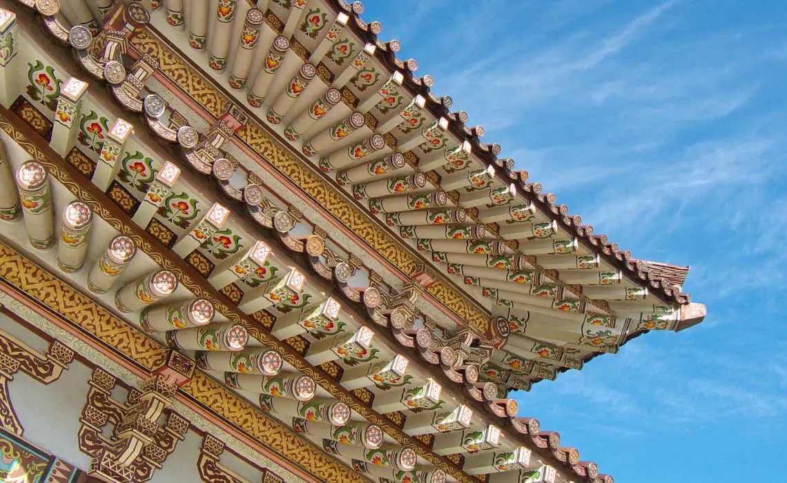 Tomb of King Tongmyong, Pyongyang, North Korea