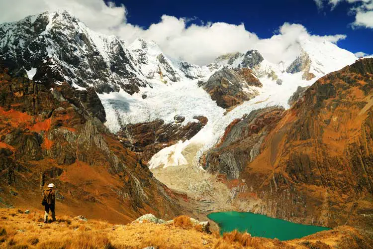 Trekking in Cordiliera Huayhuash, Peru