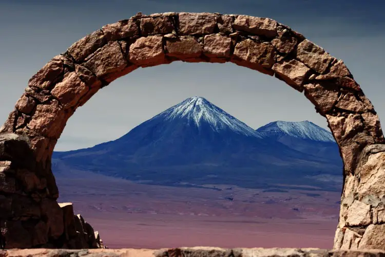 Volcano in the Atacama Desert, Chile