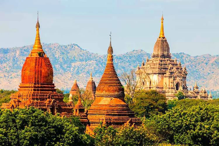 Tung Pagoda in Burma