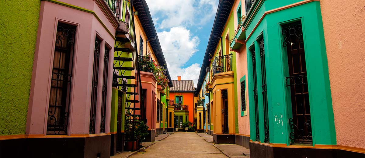 Los Martires neighbourhood in Bogota