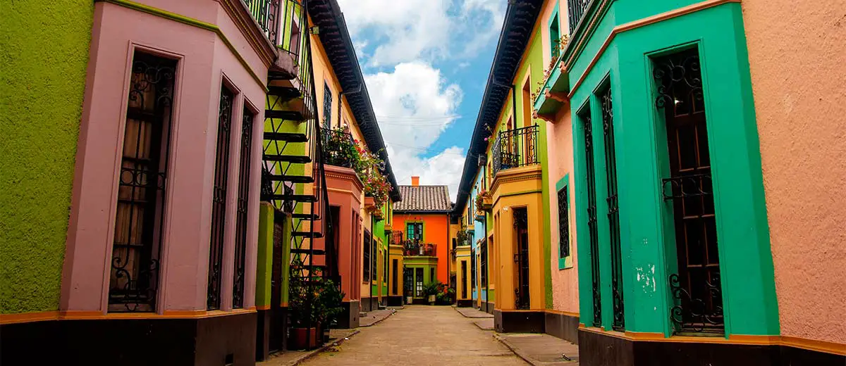 Los Martires neighbourhood in Bogota