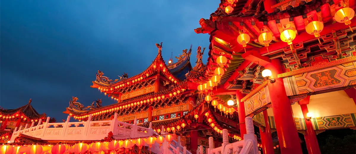 Thean Hou Temple in Kuala Lumpur, Malaysia