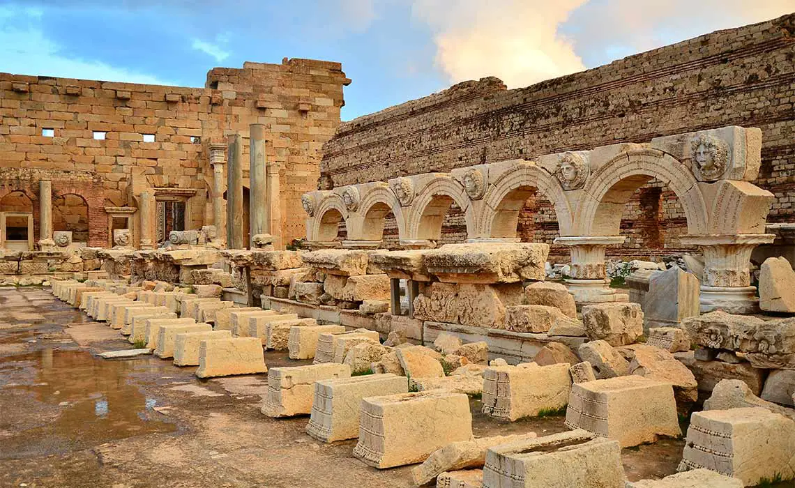 Leptis Magna temple to Septimus Severus