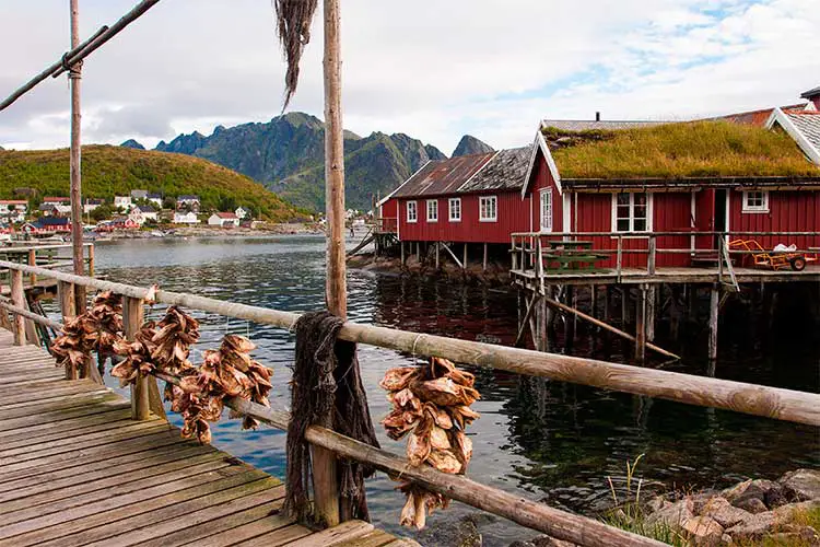 Lofoten rorbu huts, Norway