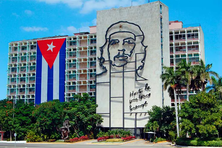 Ministry of Interior, Plaza de la Revolucion, Havana. Editorial Maisna