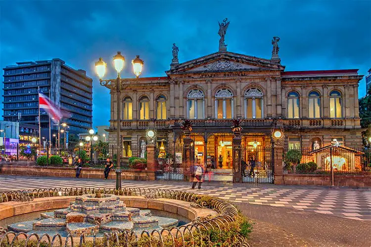 National Theatre of Costa Rica in San Jose