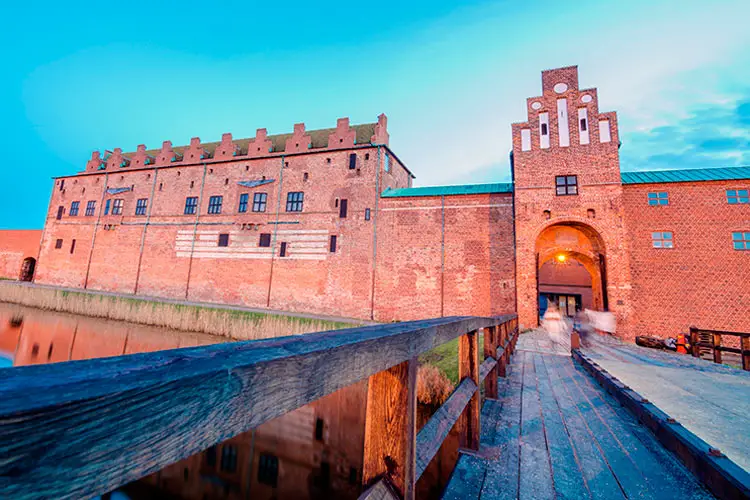 Old fortress in old part of Malmo