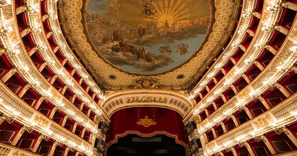 San Carlo Theatre - Naples - Italy Editorial photogolfer