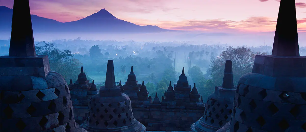 Borobudur Temple, Yogyakarta, Java, Indonesia