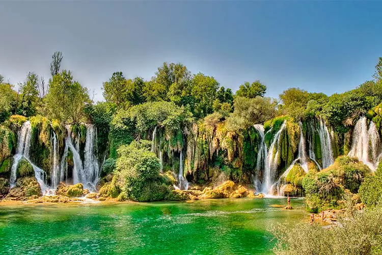 Kravice Waterfalls in Bosnia Herzegovina