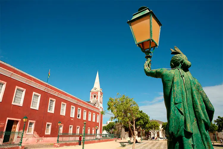 Main square of Island of Mozambique