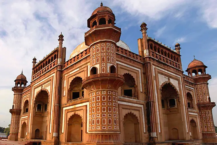 Panorama of Humayuns Tomb Delhi