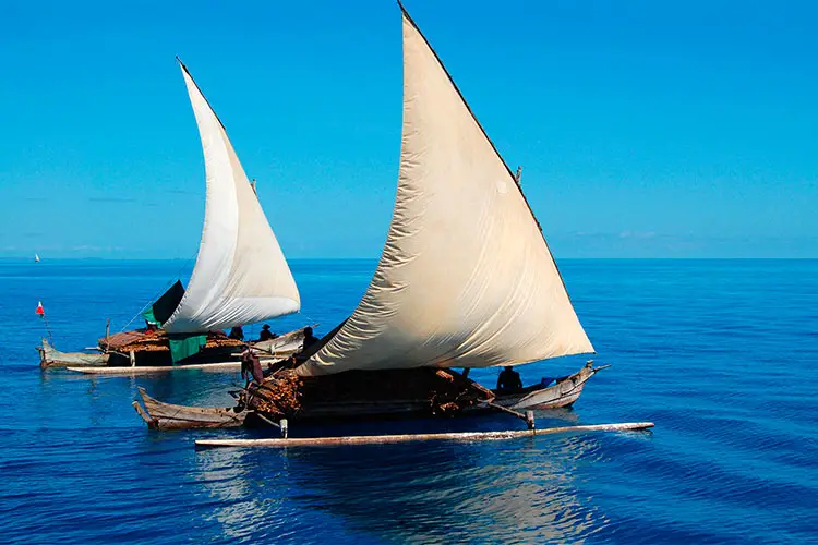 Wooden Fishermen boats - Dhao