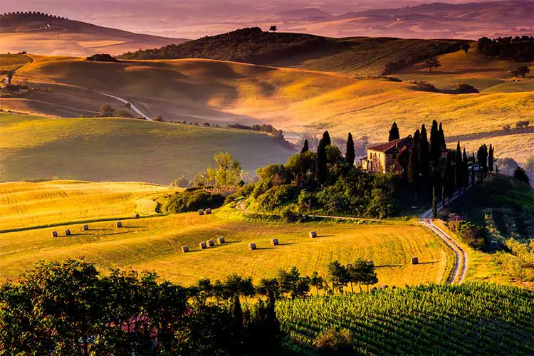 Agritourism in Tuscany, Italy