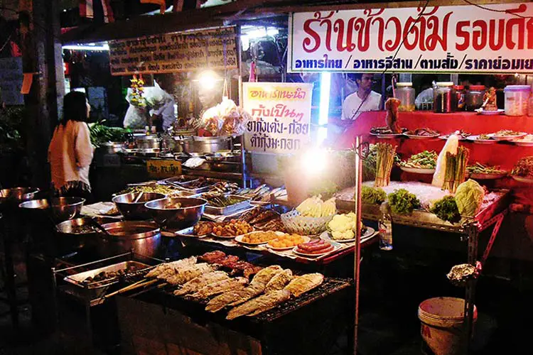 Bangkok street restaurant, Thailand