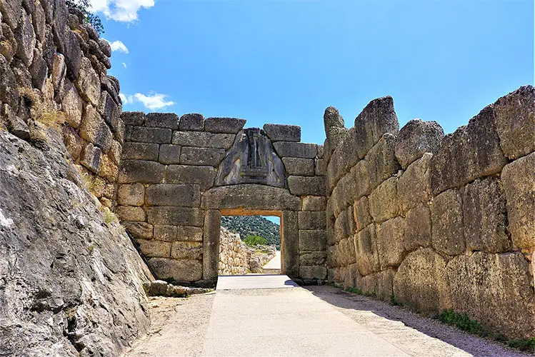 The Lion Gate at Mycenae