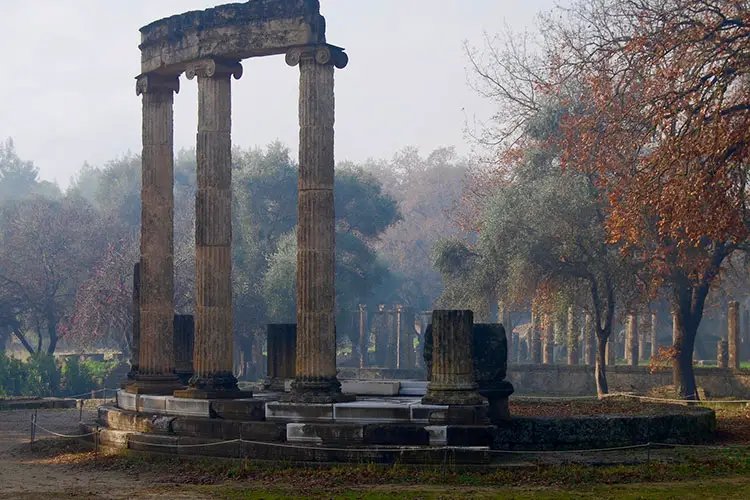 The Philippeion memorial, Olympia