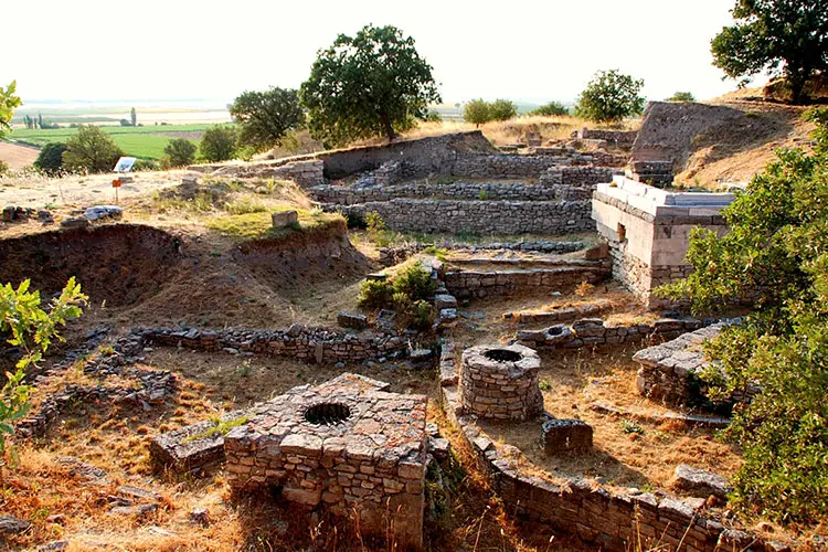 Ruins at Troy VII, Hisarlik, Turkey