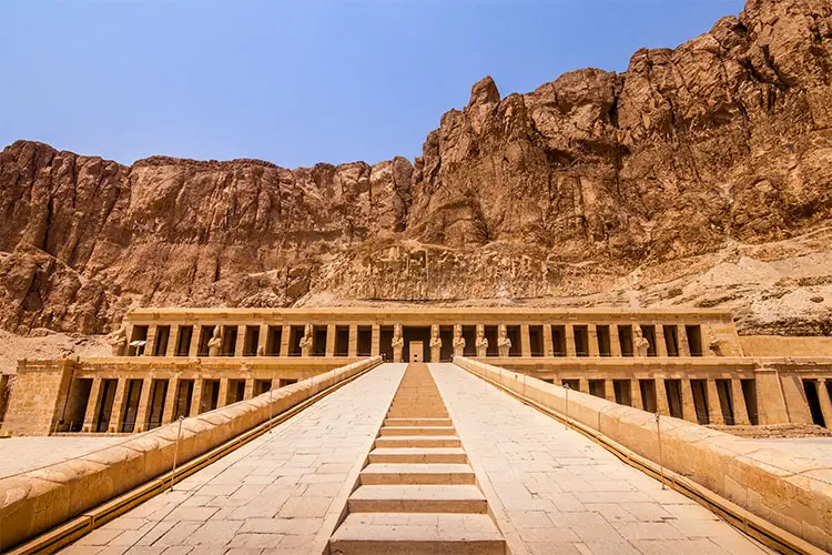 Temple of Queen Hatshepsut in Luxor, Egypt