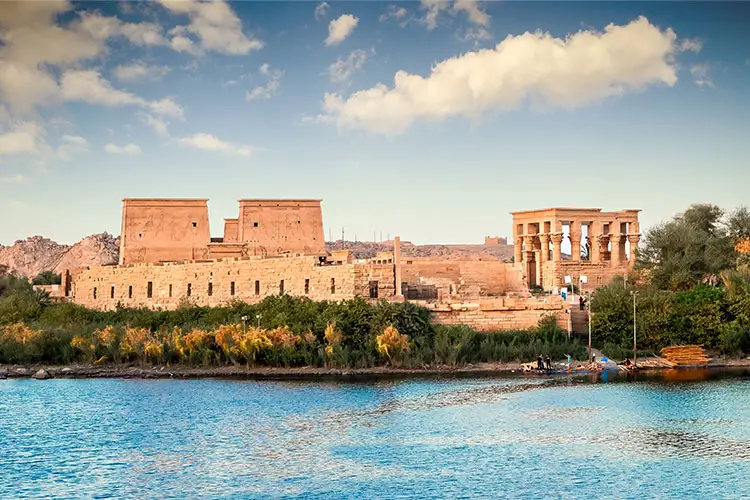 Temple of Philae, First Cataract of the Nile in Upper Egypt