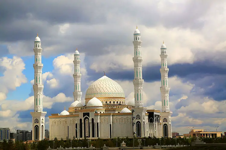 Hazrat Sultan Mosque, Nur-Sultan, Kazakhstan