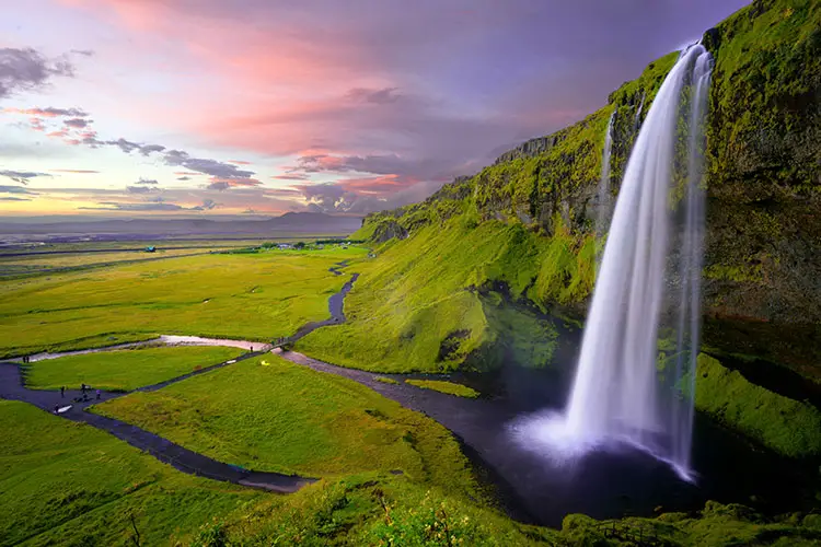 Seljalandsfoss Waterfall, Iceland