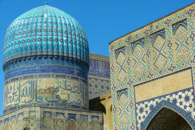 Shah-i-Zinda Necropolis, Samarkand, Uzbekistan