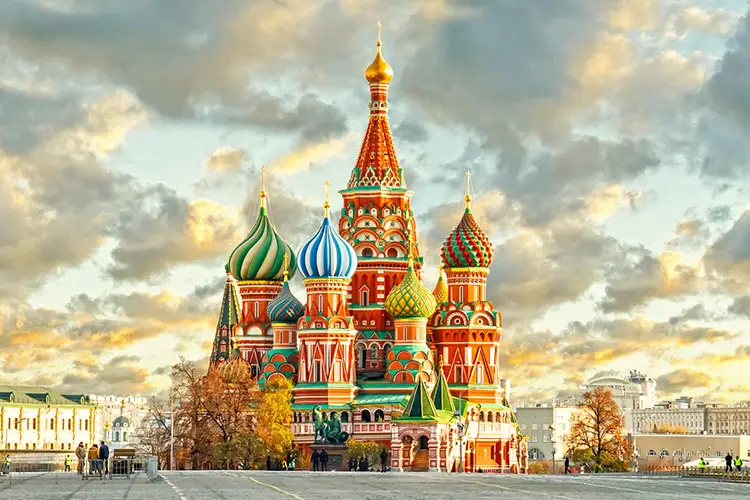 St Basils cathedral, Moscow, Russia