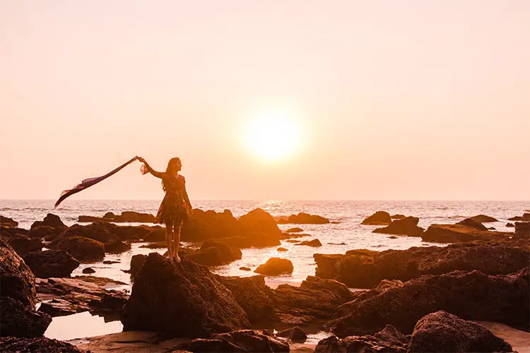 Sunset at Arambol, Goa, India