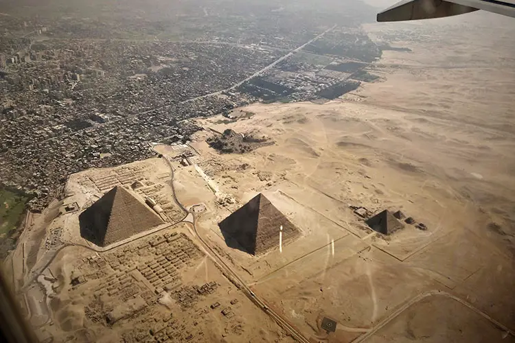 The Great Pyramids of Giza, Cairo, Egypt