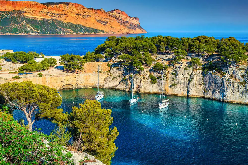 Calanques National Park near Cassis, France